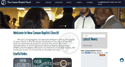 Desktop Screenshot of newcanaanbaptistchurch.org